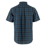 Fjallraven Ovik Travel Shirt SS Indigo Blue / Dark Navy - My Fox Bag