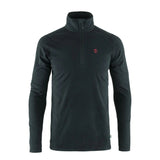 Fjallraven Pine Half Zip Microfleece Black - My Fox Bag