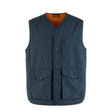 Fjallraven Samlaren Reversible Vest Mountain Blue / Field Orange