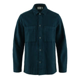 Fjallraven Singi Flannel Overshirt Dark Navy - My Fox Bag