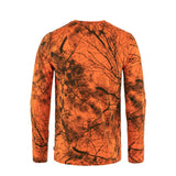 Fjallraven Varmland Wool LS Orange Multi Camo - My Fox Bag