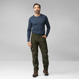 Fjallraven Vidda Pro Trousers Reg Leg Dark Grey / Black - My Fox Bag