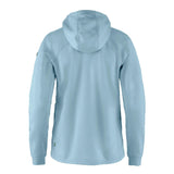 Fjallraven Womens Abisko Grid Fleece Hoodie Breeze Blue - My Fox Bag