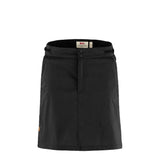 Fjallraven Womens Abisko Hike Skort Black - My Fox Bag