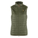 Fjallraven Womens Abisko Padded Vest Laurel Green