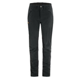 Fjallraven Womens Abisko Stretch Trousers Short Leg Black - My Fox Bag
