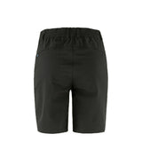 Fjallraven Womens Abisko Trail Stretch Shorts Black - My Fox Bag