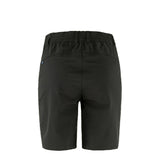 Fjallraven Womens Abisko Trail Stretch Shorts Black - My Fox Bag