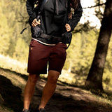 Fjallraven Womens Abisko Trail Stretch Shorts Suede Brown