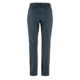 Fjallraven Womens Abisko Winter Stretch Short Leg Trousers Dark Navy - My Fox Bag
