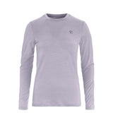 Fjallraven Womens Abisko Wool LS T-shirt Lavender Mist