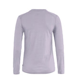 Fjallraven Womens Abisko Wool LS T-shirt Lavender Mist