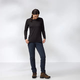 Fjallraven Womens Abisko Wool LS T-shirt Lavender Mist