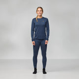 Fjallraven Womens Bergtagen Merino 190 L/S Tee Black - My Fox Bag