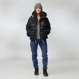 Fjallraven Womens Expedition Down Cropped Jacket Black - My Fox Bag