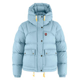 Fjallraven Womens Expedition Down Cropped Jacket Breeze Blue - My Fox Bag