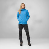 Fjallraven Womens Expedition Fleece Hoodie Chalk Rose - My Fox Bag