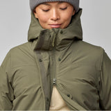 Fjallraven Womens HC Hydratic Padded Parka Laurel Green - My Fox Bag