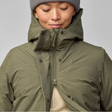 Fjallraven Womens HC Hydratic Padded Parka Laurel Green