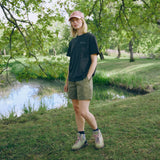 Fjallraven Womens Heavy Classic T-shirt Black - My Fox Bag