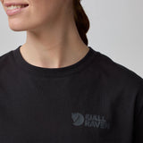 Fjallraven Womens Heavy Classic T-shirt Black - My Fox Bag