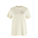Fjallraven Womens Hemp Blend Out Here T-shirt Chalk White - My Fox Bag
