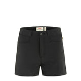 Fjallraven Womens High Coast Lite Shorts Black - My Fox Bag