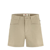 Fjallraven Womens High Coast Lite Shorts Fossil