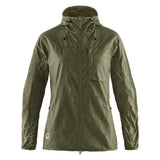 Fjallraven Womens High Coast Wind Jacket Green - My Fox Bag
