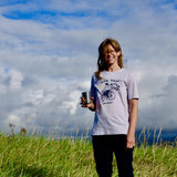 Fjallraven Womens Hoja Ivag T-shirt Classic Lavender Mist
