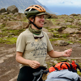 Fjallraven Womens Hoja Lugnt Wool T-shirt Classic Fossil