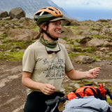 Fjallraven Womens Hoja Lugnt Wool T-shirt Classic Lavender Mist