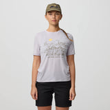 Fjallraven Womens Hoja Lugnt Wool T-shirt Classic Lavender Mist