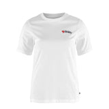 Fjallraven Womens Hoja T-shirt White - My Fox Bag