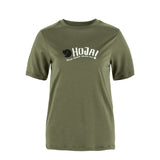 Fjallraven Womens Hoja Wool T-shirt Laurel Green - My Fox Bag