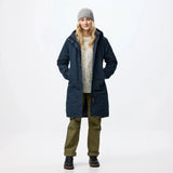 Fjallraven Womens Kiruna Hydratic Padded Parka Dark Navy