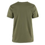 Fjallraven Womens Logo T-Shirt Green - My Fox Bag