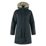 Fjallraven Womens Nuuk Lite Parka Dark Navy - My Fox Bag