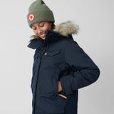 Fjallraven Womens Nuuk Parka Dark Navy - My Fox Bag