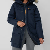Fjallraven Womens Nuuk Parka Dark Navy - My Fox Bag