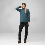 Fjallraven Womens Ovik Lite Fleece Jacket Black - My Fox Bag