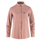 Fjallraven Womens Ovik Lite Shirt LS Dusty Rose - My Fox Bag