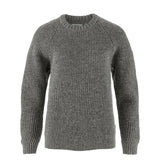 Fjallraven Womens Ovik Waffle Knit Grey - My Fox Bag