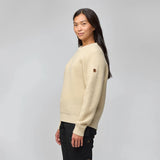 Fjallraven Womens Ovik Waffle Knit Light Beige