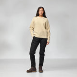 Fjallraven Womens Ovik Waffle Knit Light Beige - My Fox Bag