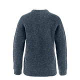 Fjallraven Womens Ovik Waffle Knit Navy - My Fox Bag