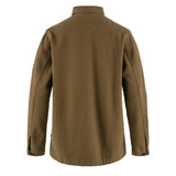 Fjallraven Womens Singi Flannel Overshirt Wood Brown - My Fox Bag