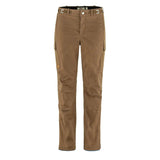 Fjallraven Womens Singi X-Trousers Short Leg Wood Brown