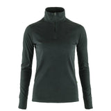 Fjallraven Womens Skare Microfleece Half Zip Black - My Fox Bag