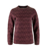 Fjallraven Womens Snow Round Neck Sweater Port - My Fox Bag